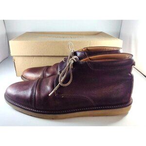 Clarks Collection Men's Chukka  Boots Size 12 Medium Grandin Top Brown Leather
